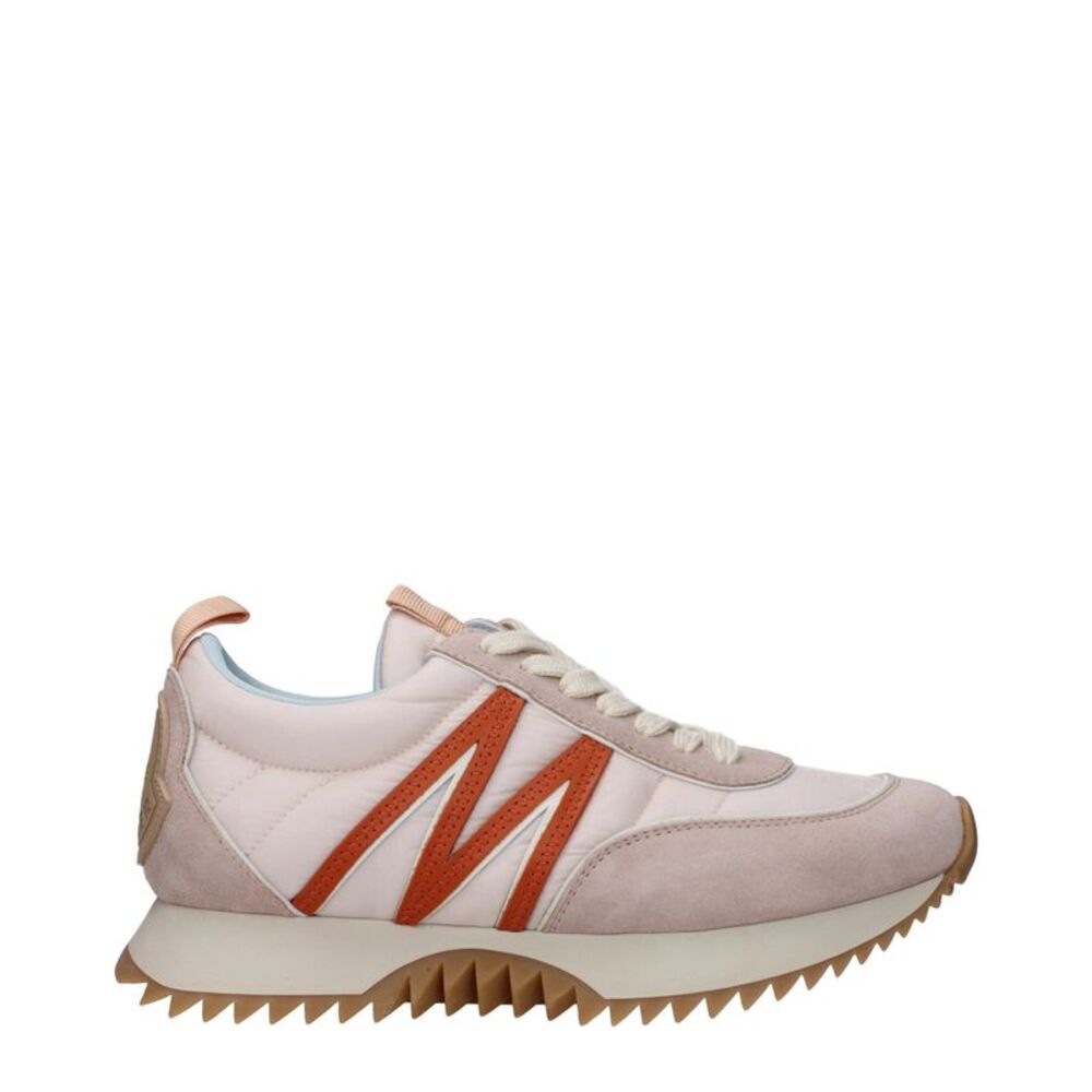Moncler Pink Fabric Chunky Women's Sneakers